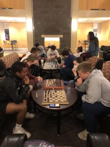 Chess at couches 