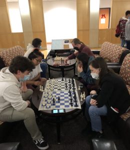 Chess at couches